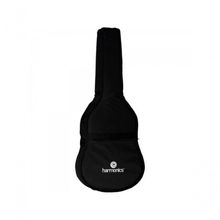 Capa Para Violão Folk Harmonics Nylon Luxo Preta