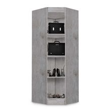 Modulo Ja Armário De Canto Avelã Marrom-Claro