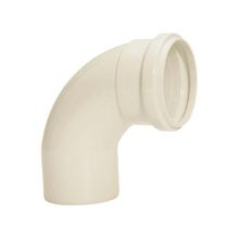 Curva Curta 90º 75mm Pvc Branca Para Esgoto - Amanco