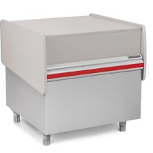 Módulo Para Balança Pop Com Depósito Traseiro Mapb080 Gelopar Balcão Cinza