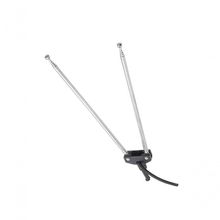 Antena Telescopica Para Tv Dupla 5 Estagios Cabo Fita 1...