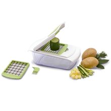 Cortador de Legumes Ghidini Daily - Creme/Verde