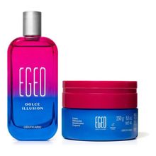 Combo Egeo Dolce Illusion Colônia + Hidratante O Boticário