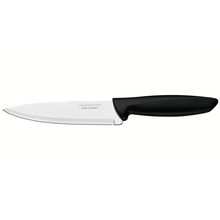 Faca 6" Chef Tramontina Plenus em Aço Inox - Preto
