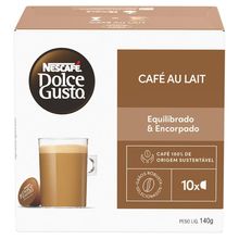Nescafé DOLCE GUSTO Au Lait 160g com 10 Cápsulas
