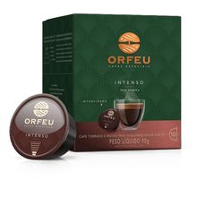 Café Orfeu Intenso em Cápsulas 10 unidades Compatível com Dolce Gusto®