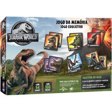 Jurassic World Jogo Super Memoria 3 em 1 - 2046 MIMO