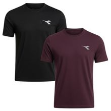 Kit 2 Camisetas Diadora Small Logo Masculina