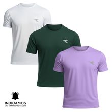 Kit 3 Camisetas Diadora Small Logo Masculina