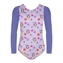 Maiô Selene Manga Longa Estampado Infantil