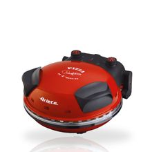 FORNO ARIETE ELÉTRICO DE PIZZA COM PEDRA REFRATÁRIA VERMELHO 1200W 400ºC 220V 00C090910ARBR