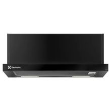 DEPURADOR DE AR ELECTROLUX 60CM RETRATIL EM AÇO INOX PRETO 127V DE6RB