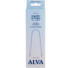 Raspador de Língua Alva 100% Cobre