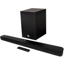 Soundbar JBL com 2.1 Canais Bluetooth Subwoofer Wireless e 110W de Potência