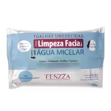 Toalhas de Limpeza Facial Fenzza Agua Micelar