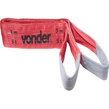 Cinta elevação de carga 5tx6,0m vermelha ce560 Vonder