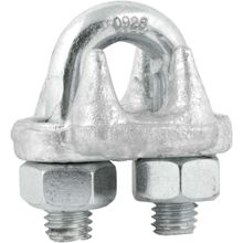 Clips para Cabo de Aço Uso Industrial 1/2 2 Vonder Plus