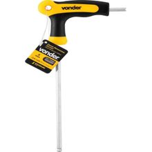 Chave Allen Abaulada 5,0Mm Com Cabo T Vonder