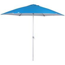 Guarda Sol 2,4 M Azul em alumínio com Vareta de Fibra Bel