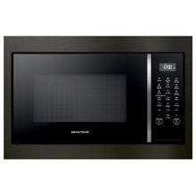 Micro-ondas de Embutir Brastemp Eclipse Collection com 32 Litros de Capacidade Black Inox - BM146AP