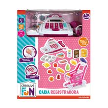 Caixa Registradora Com Carrinho e Produtos Creative Fun Multikids - BR2035OUT [Reembalado] BR2035OUT