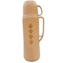 Garrafa Térmica 800ml com Caneca N249114-4 Salmão - Quanhe