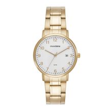 Relogio Mondaine Feminino Ref: 99832lpmvda1 Social Aço Dourado