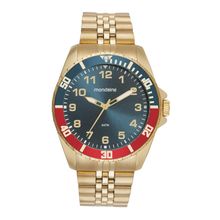 Relogio Mondaine Masculino Ref: 99836gpmvde1 Casual Dourado