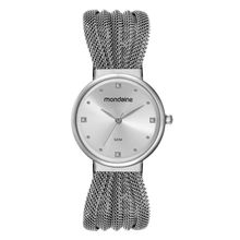 Relogio Mondaine Feminino Ref: 32932l0mvne2 Bracelete Prateado