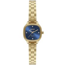 Relógio Orient Feminino Ref: Lgss0071 D1kx Retangular Dourado