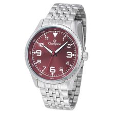 Relógio Champion Masculino Ref: Ch30377v Casual Prateado