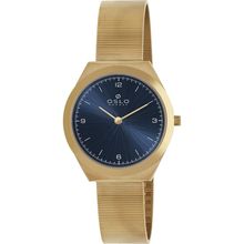 Relógio Oslo Feminino Ref: Ofgsssvx0001 D2kx Slim Dourado