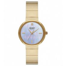 Relógio Orient Feminino Ref: Fgss0250 B1kx Casual Solar Dourado