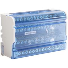 Bloco de Distribuição Tramontina 125A 4 Pólos com 15 Conexões Tramontina