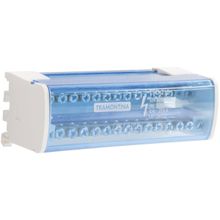 Bloco De Distribuição Tramontina 125A 2 Pólos Com 15 Conexões Tramontina