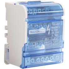 Bloco de distribuição 125A 4 Pólos 7 conexões Tramontina