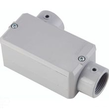 Condulete fixo tipo LL Tramontina 1.1/4 - tampa - sem rosca - pintura Tramontina