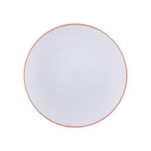 Prato Raso Tramontina Jeri Mocha em Porcelana 25 cm Tramontina