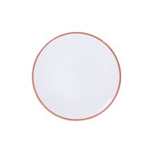 Prato Sobremesa Tramontina Jeri Mocha em Porcelana 23 cm Tramontina