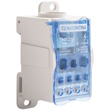 Bloco de Distribuição Tramontina 250A 1 Pólo com 12 Conexões Tramontina