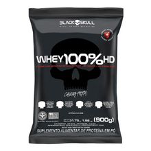 Whey Protein 100% HD Refil 900g Black Skull Cookies Cream