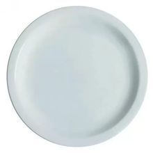 Conjunto 8 Pratos de Sobremesa Branco Ceramica - Porcelart