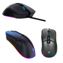 Mouse Óptico ACER Com Fio USB Preto 7200 DPI 07 Botões LED