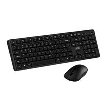 Kit Teclado ABNT e Mouse 1600 DPI Sem Fio Preto Wireless