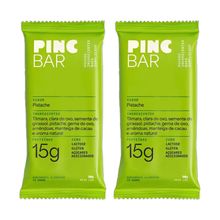 Kit 2X: Barra de Proteína Pistache Sem Açúcar Pinc Bar 50g