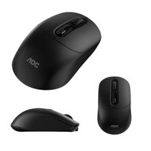 Mouse Óptico AOC Sem Fio 1600 DPI Preto Recarregável USB