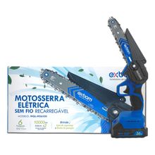 Motosserra Elétrica Portátil Brushless 36v