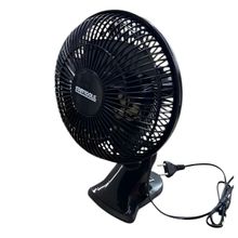 Ventilador de Mesa Portátil 220V Silencioso com Oscilação Automática