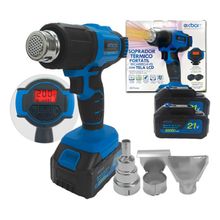 Soprador Térmico Portátil Com Display 21v