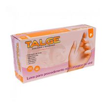 Luva Procedimento Cirúrgico Vinil sem Pó Tamanho P 100 Unidade Talge